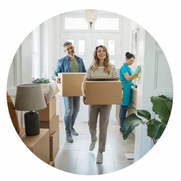 Our move in/out cleaning services will save you time and energy