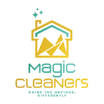 Magic Cleaners logo vertical